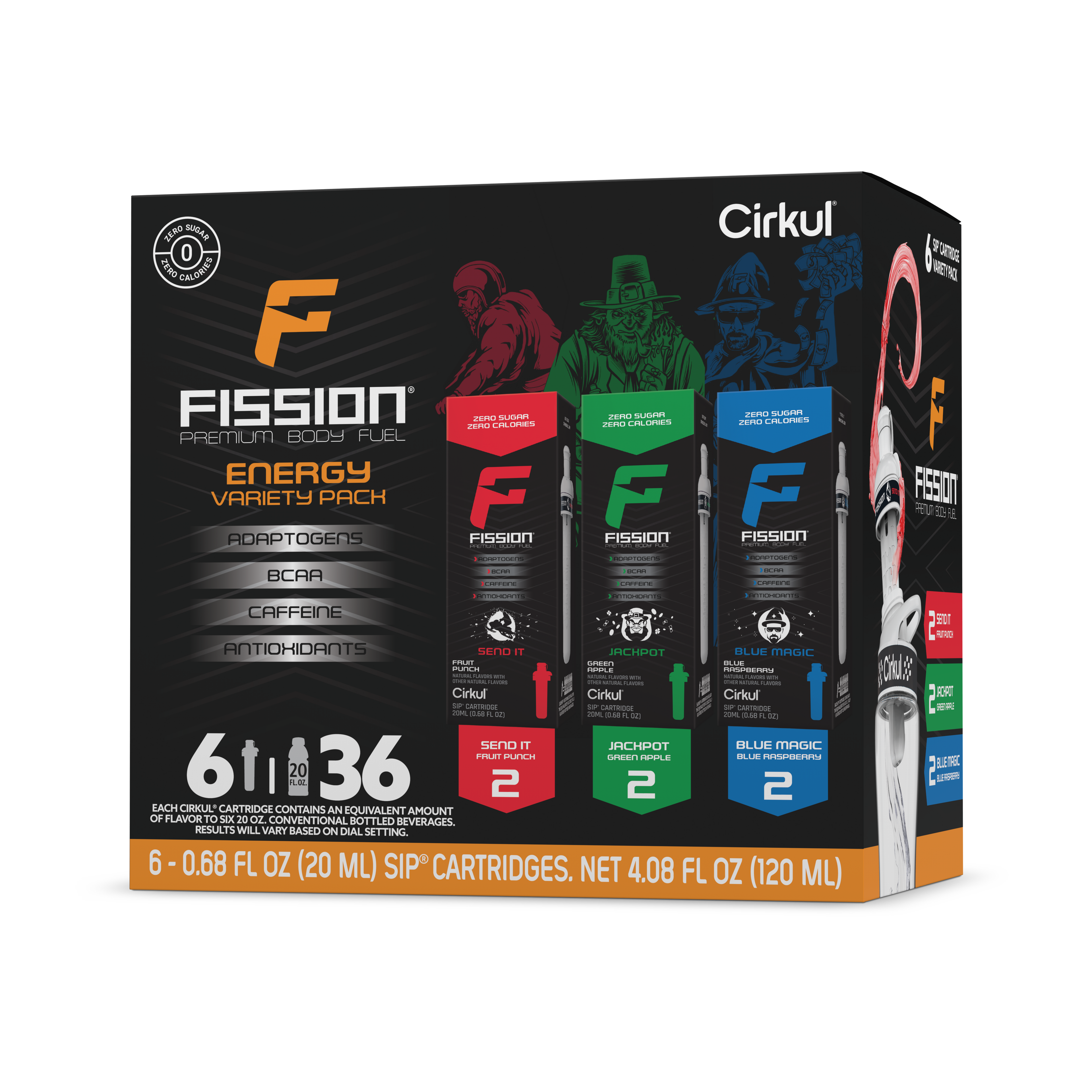 Fission® 6-Pack Variety Pack - Easy Choice