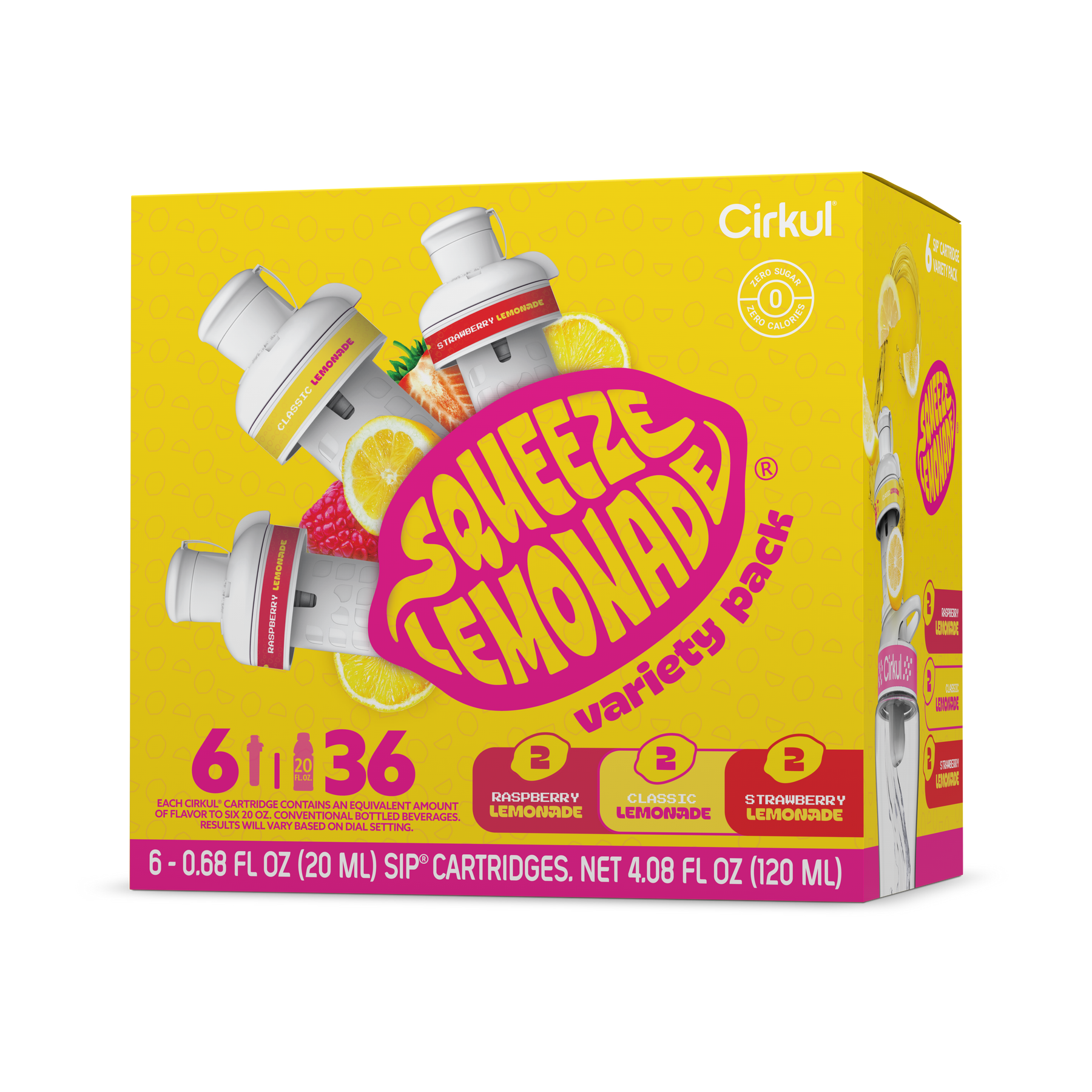 Squeeze ® 6-Pack Variety Pack - Simple Use