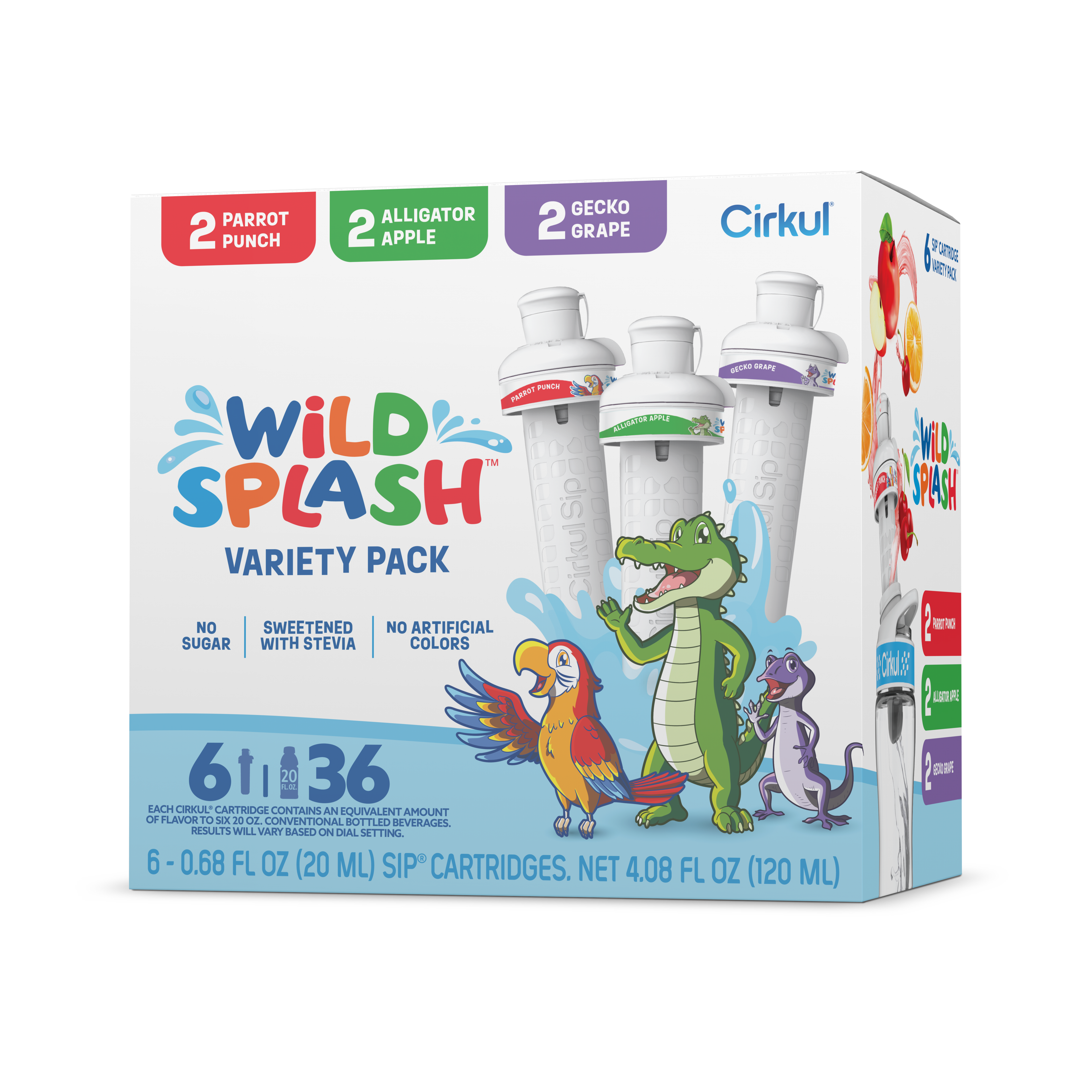 Wild Splash™ 6-Pack Variety Pack - Bright Touch