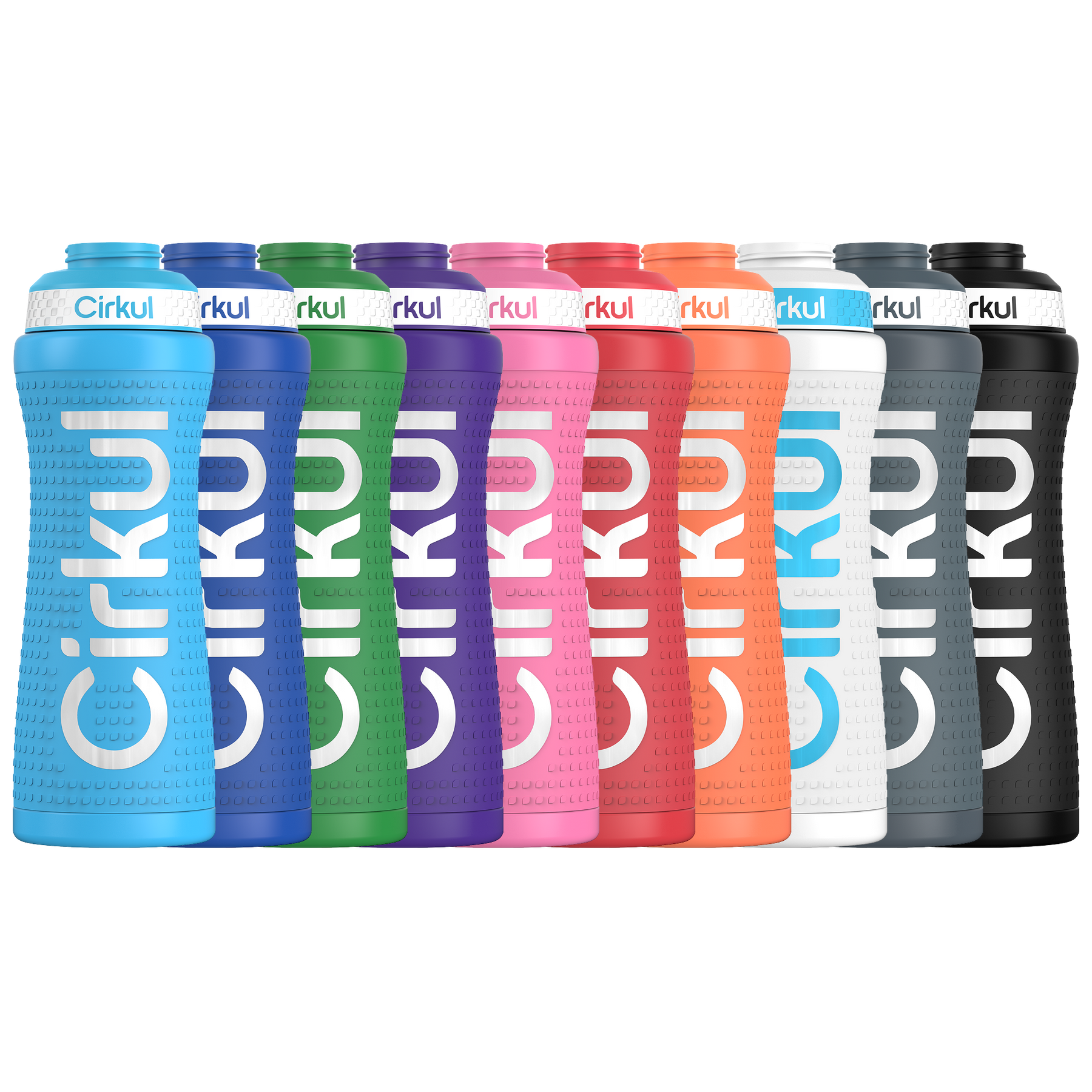 22oz. Grip Stainless Steel Bottle & Sport Lid - Classic Pick