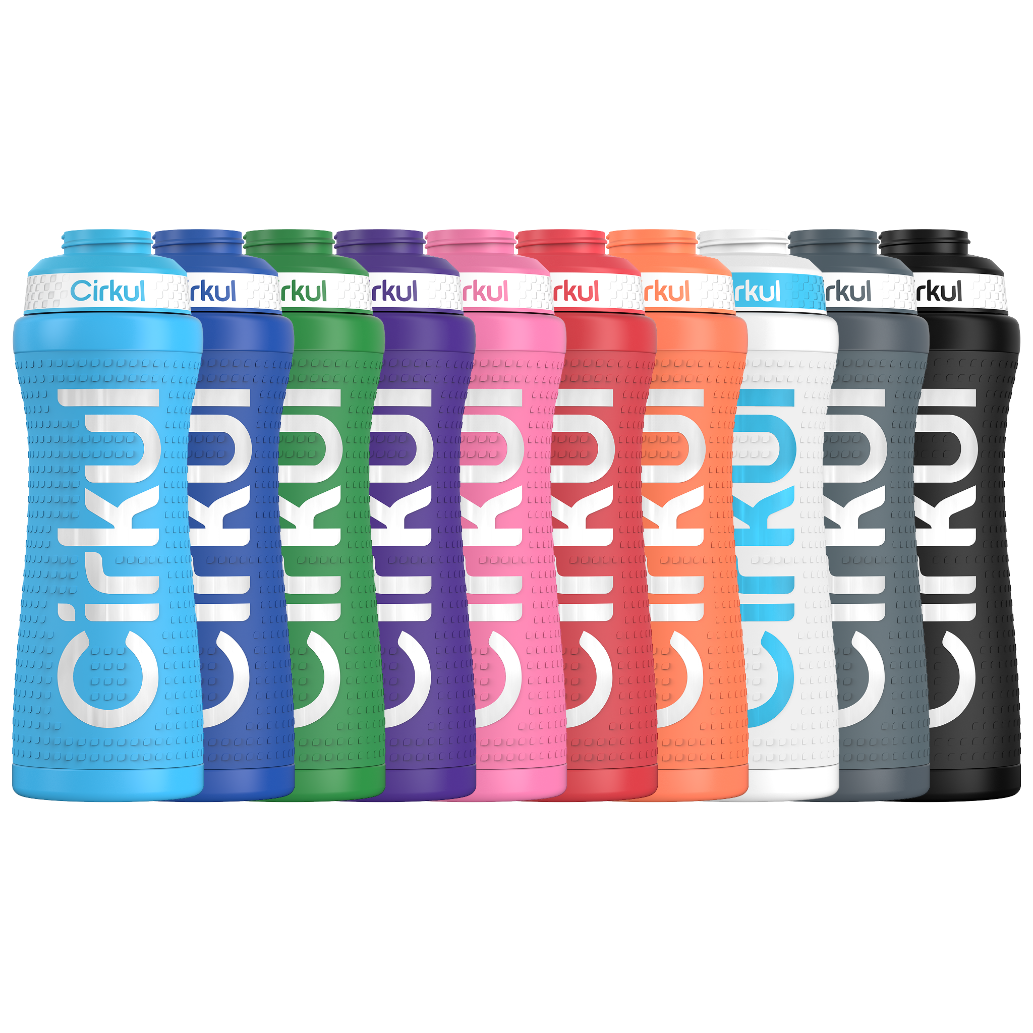 22oz. Grip Stainless Steel Bottle & Sport Lid - Classic Pick