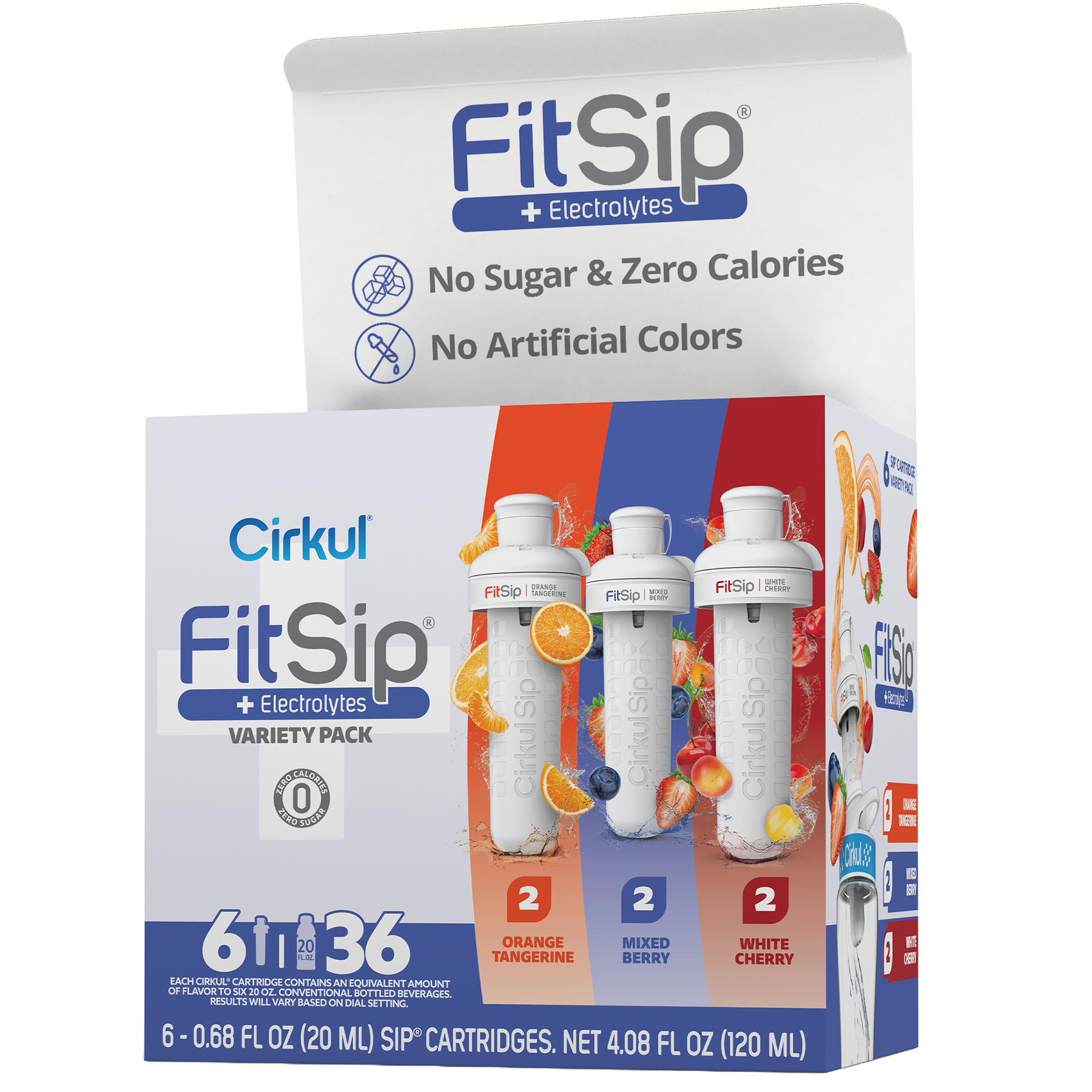 FitSip® 6-Pack Variety Pack - Bright Touch