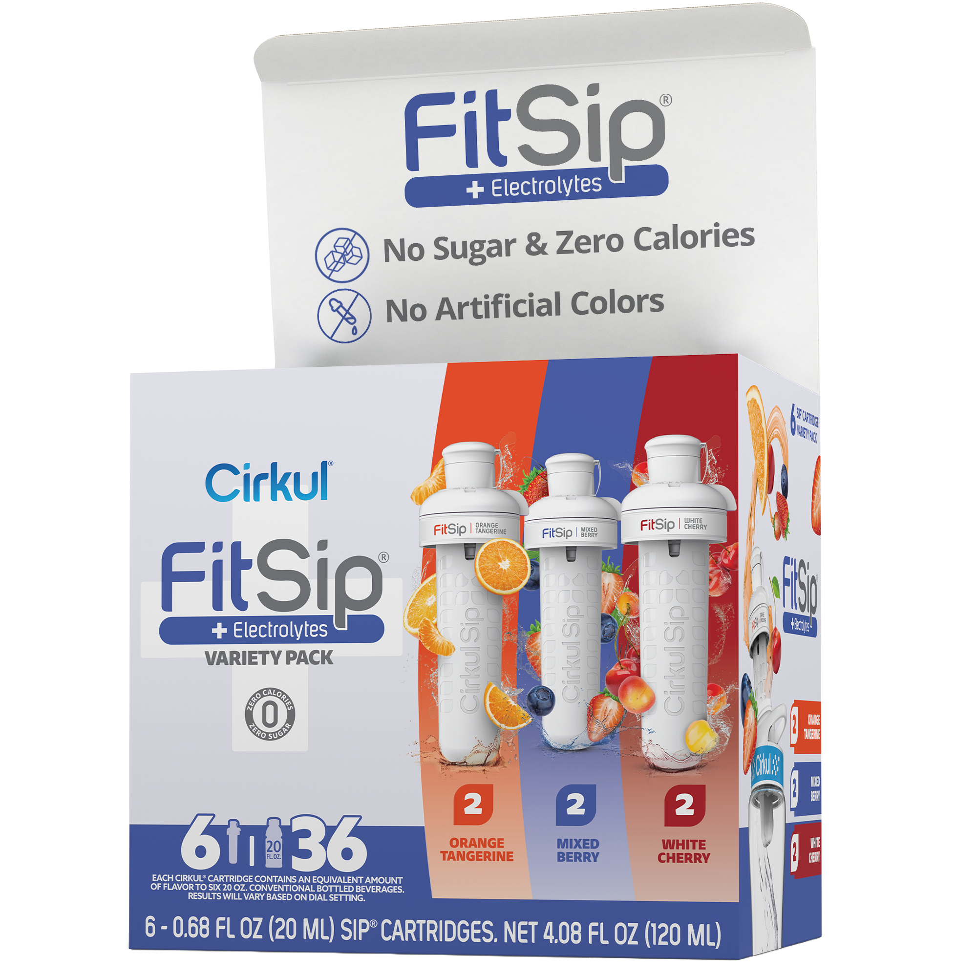 FitSip® 6-Pack Variety Pack - Bright Touch