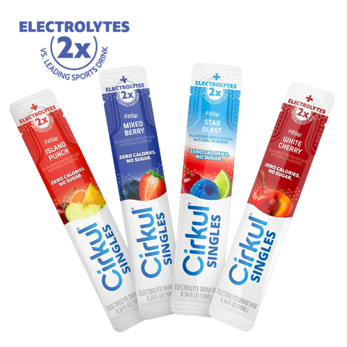 16-Pack Cirkul® Singles FitSip Bundle - Ready Routine