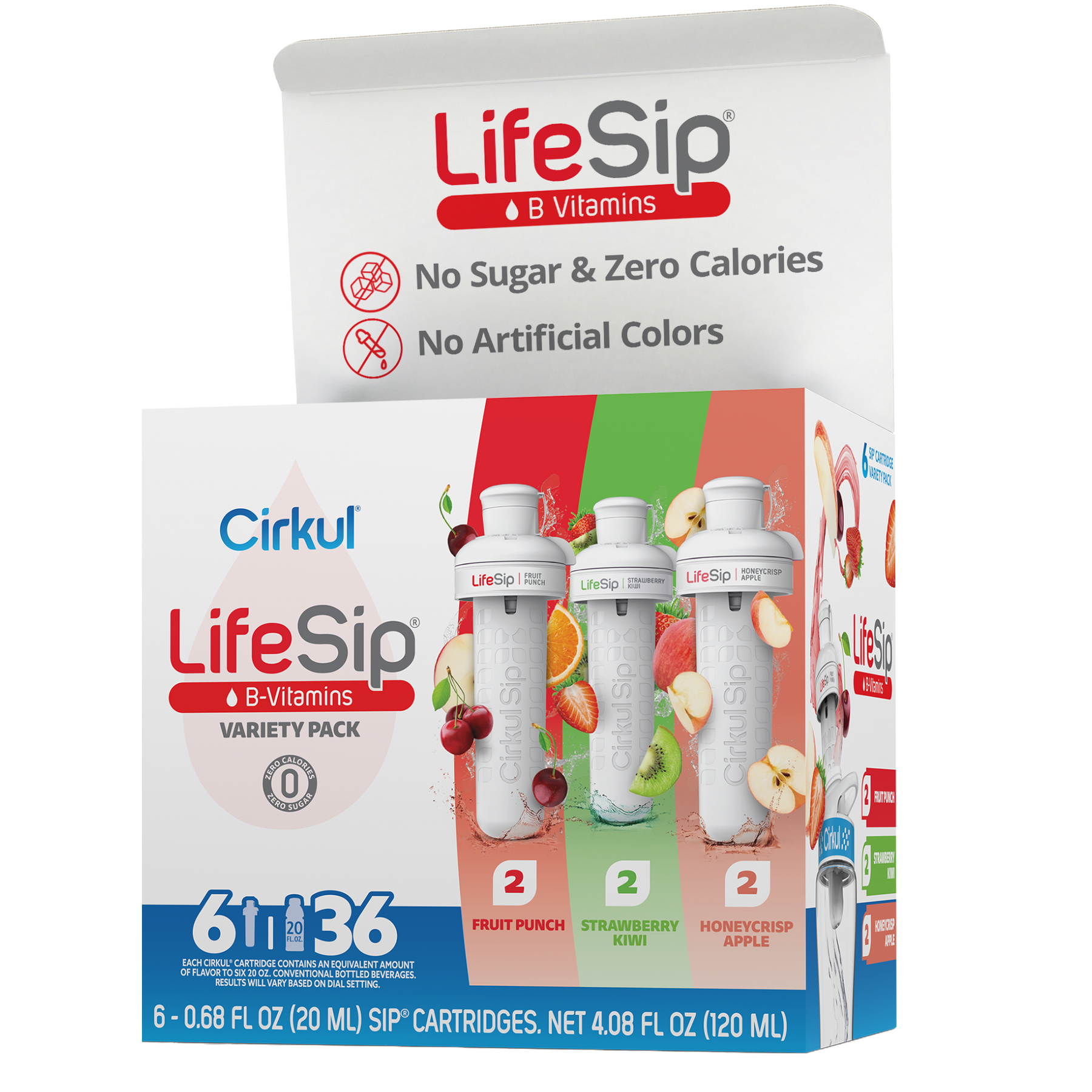 LifeSip® 6-Pack Variety Pack - Simple Use