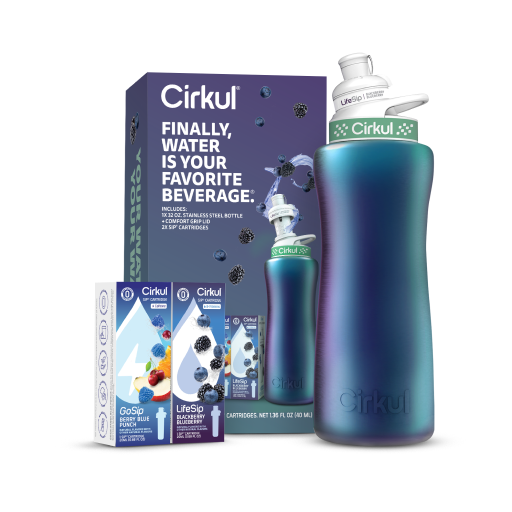 32oz. Chameleon Stainless Steel Bottle Starter Kit - Travel Edit