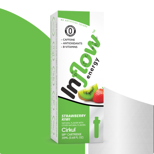 Inflow Energy Strawberry Kiwi - Clean Bundle
