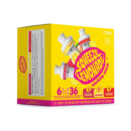 Squeeze ® 6-Pack Variety Pack - Simple Use